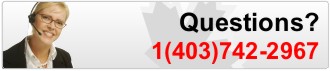 Questions? Call 1(403)742-2967